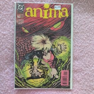DC Anima Comic with Red and Green Cover